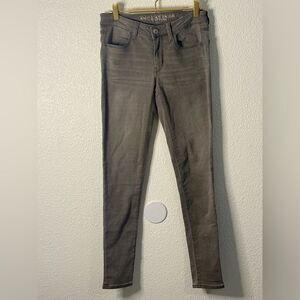 American Eagle Outfitters Women's Jeggings Jeans in grey- Size 4